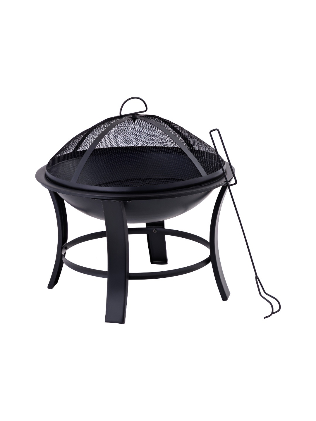 

KANIRY ARTISE OF NOVELTY Easy to Clean Iron Bryne Firepit, Black