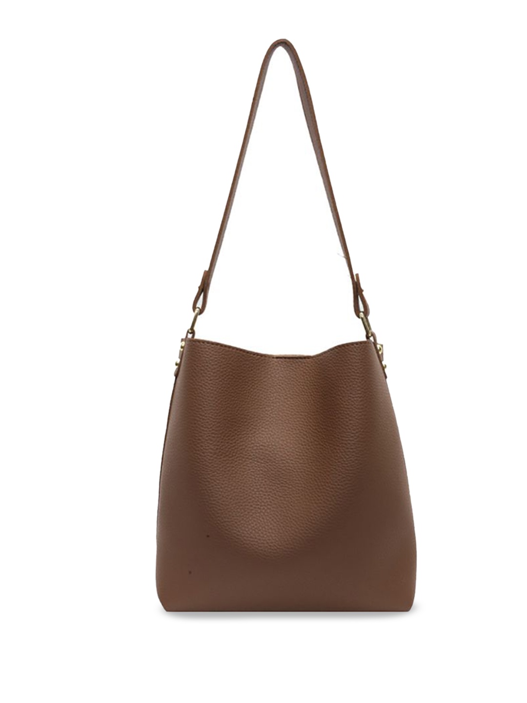 

StyleCast x Revolte Women Solid Shopper Tote Bag, Brown