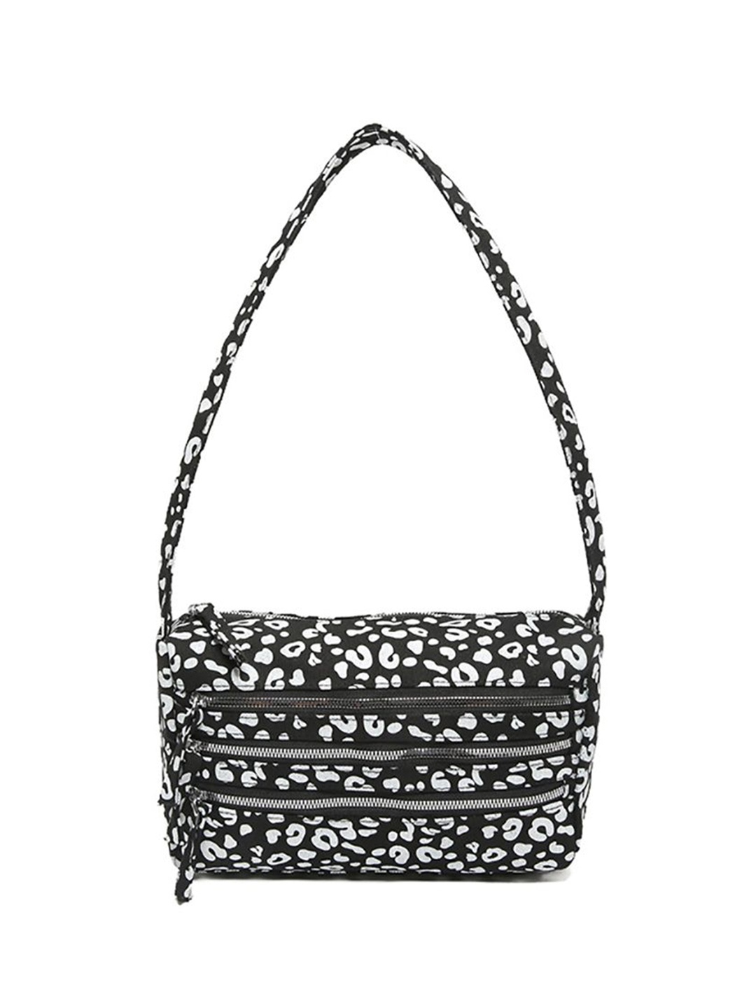 

StyleCast x Revolte Women Animal Printed Shopper Shoulder Bag, Black