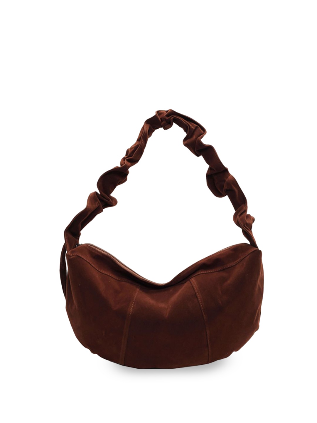 

StyleCast x Revolte Women Solid Shopper Shoulder Bag, Coffee brown