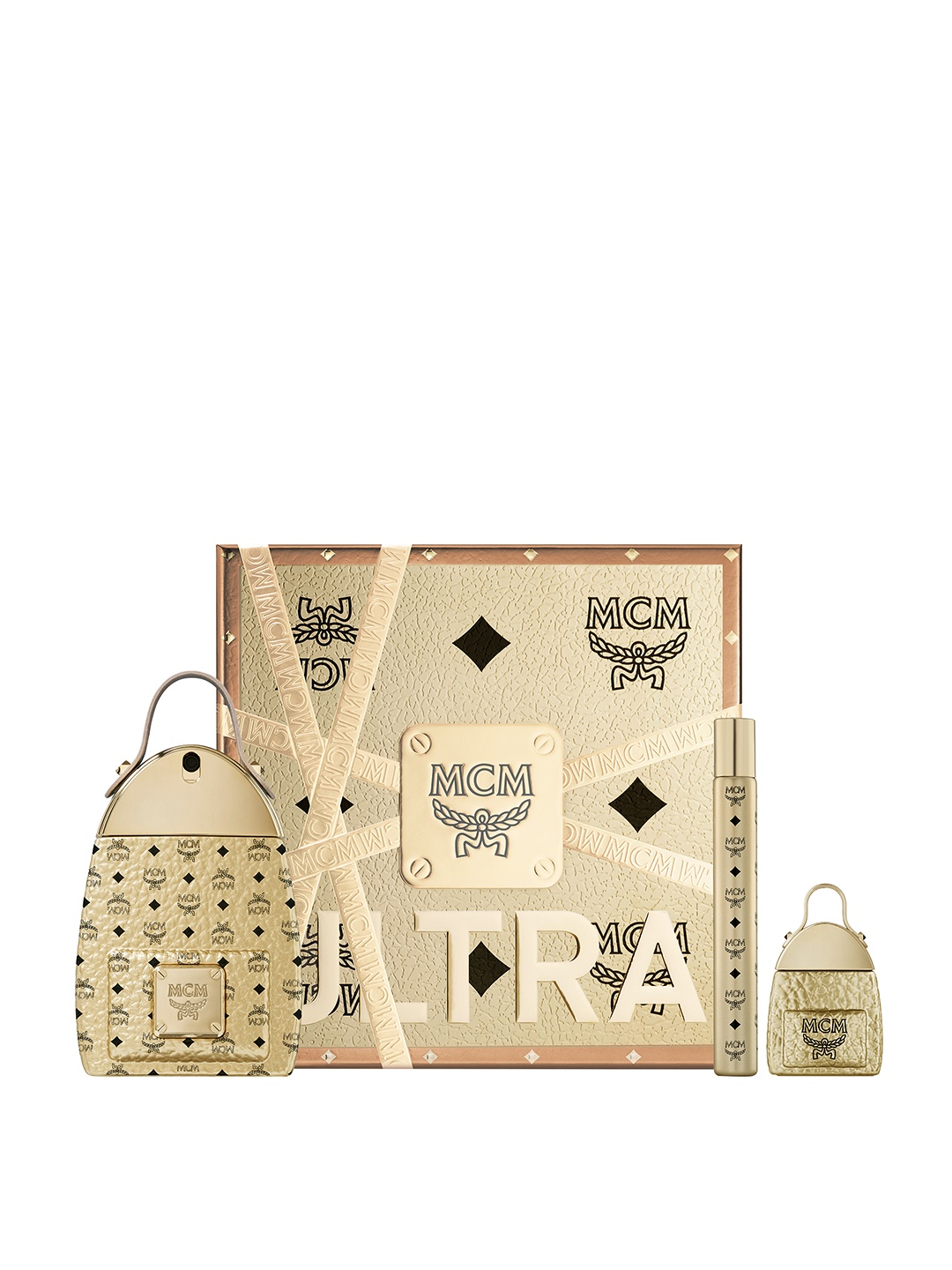 

MCM Set Of 3 Ultra Holiday Eau de Parfum Sprays - 75ml+10ml+7ml, Transparent