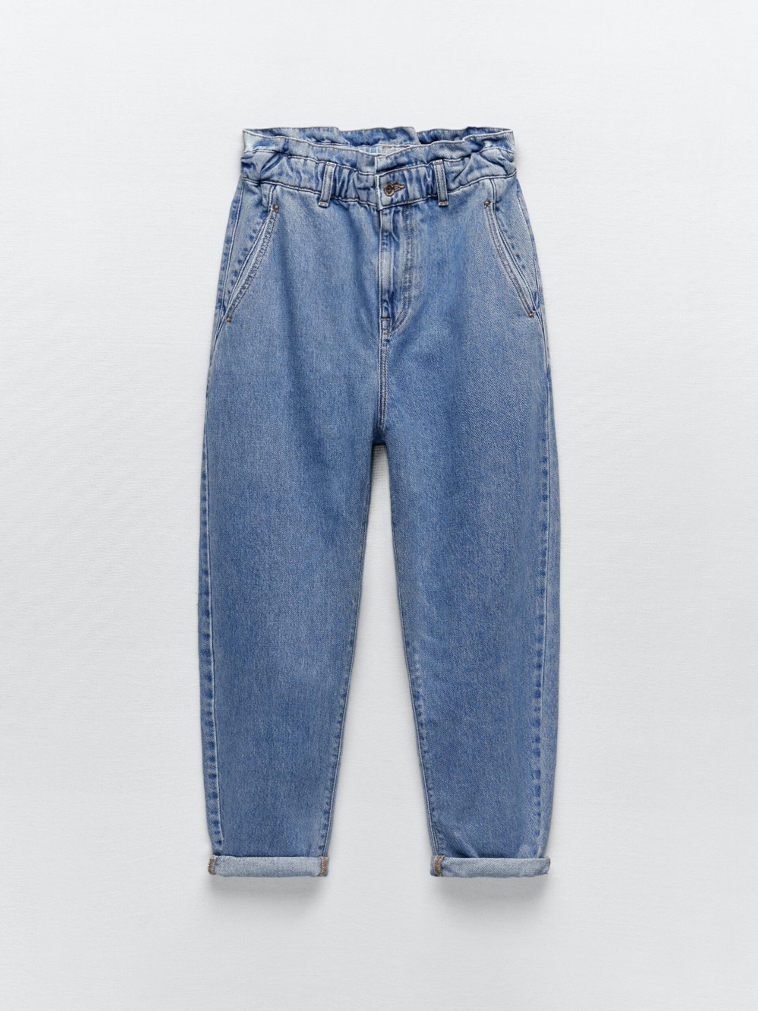 

ZARA Women Blue Trousers