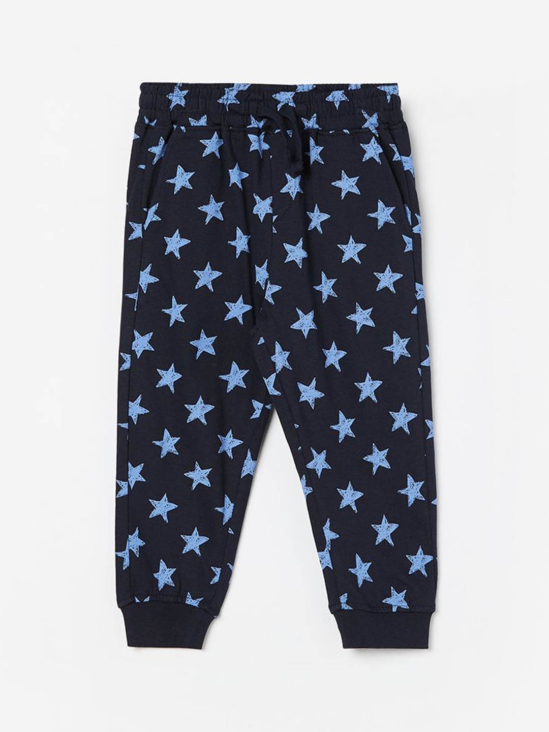 

Juniors by Lifestyle Boys Graphic Printed Joggers Track Pants, Blue
