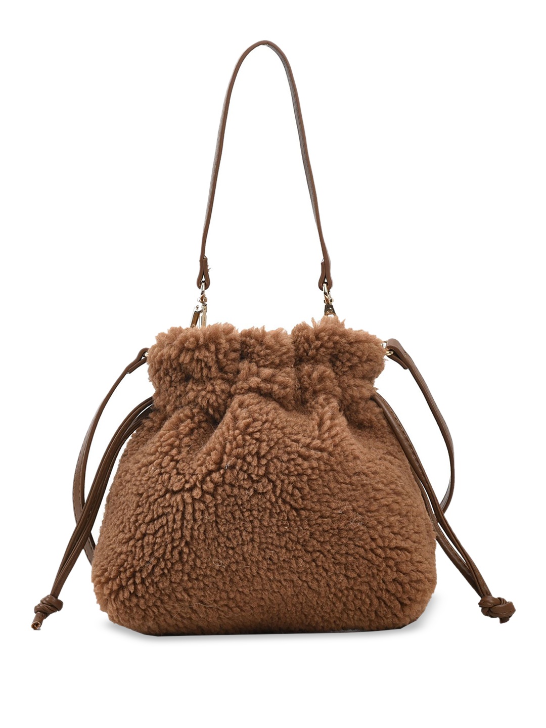

StyleCast x Revolte Women Solid Shopper Shoulder Bag, Brown