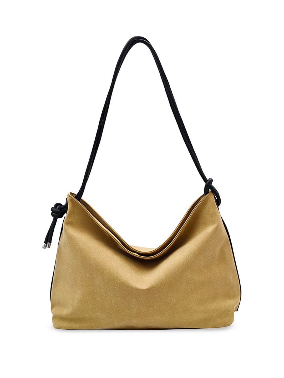 

StyleCast x Revolte Women Solid Shopper Shoulder Bag, Mustard