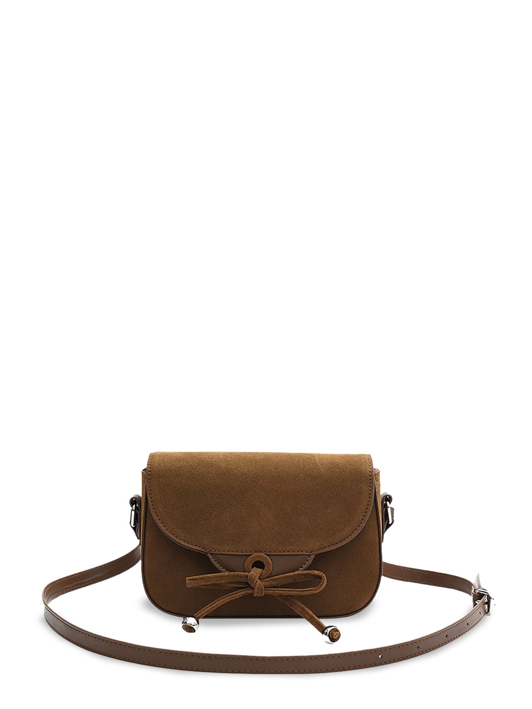

StyleCast x Revolte PU Bowling Sling Bag, Khaki