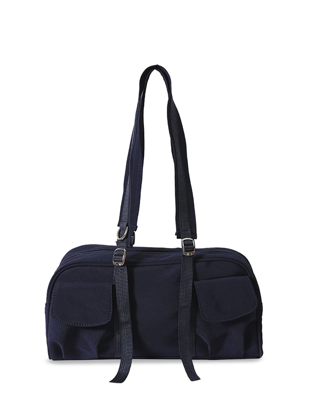 

StyleCast x Revolte Women Solid Shopper Shoulder Bag, Navy blue