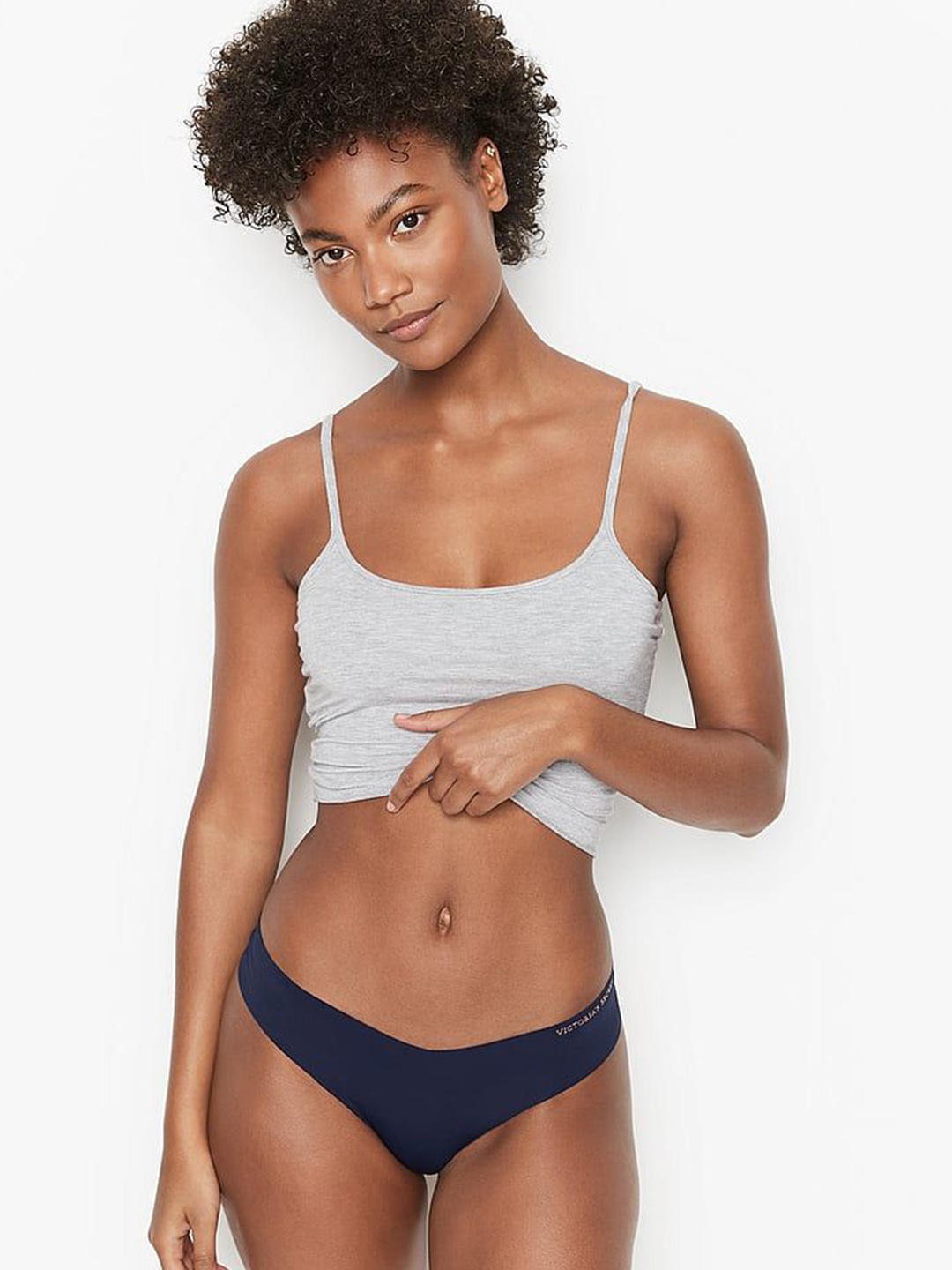 

Victoria's Secret Women Low-Rise Seamless Thongs Brief, Blue