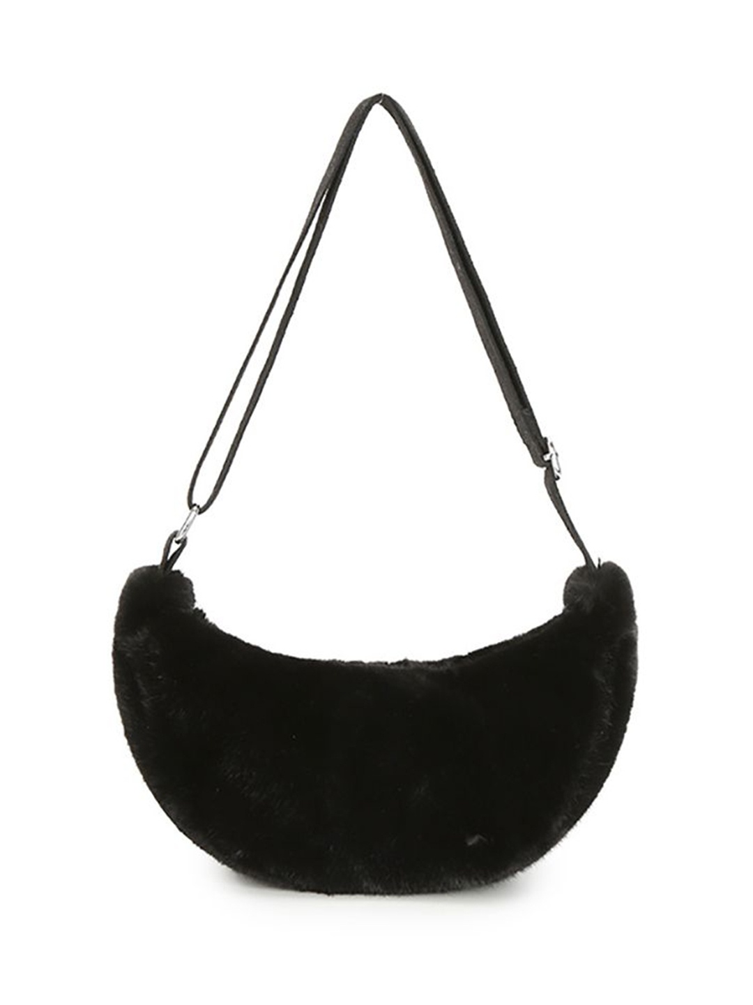 

StyleCast x Revolte Women Textured Structured Shoulder Bag, Black