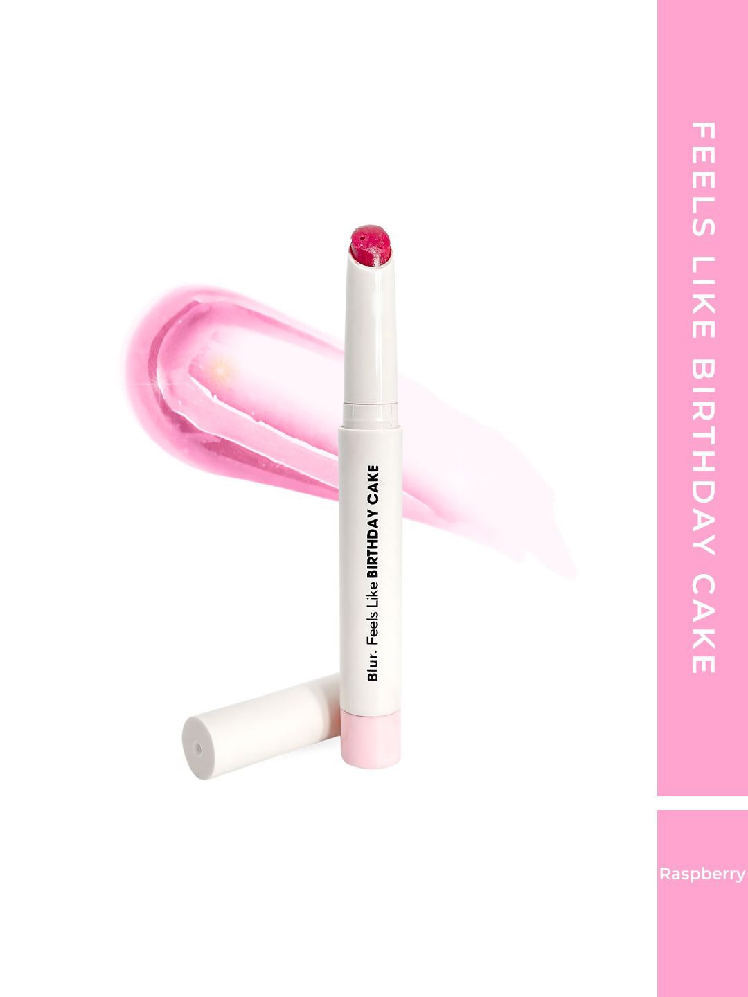 

BLUR INDIA Feels like Birthday Cake Non-Sticky Cheek & Lip Glaze 5 ml - Raspberry, Rose