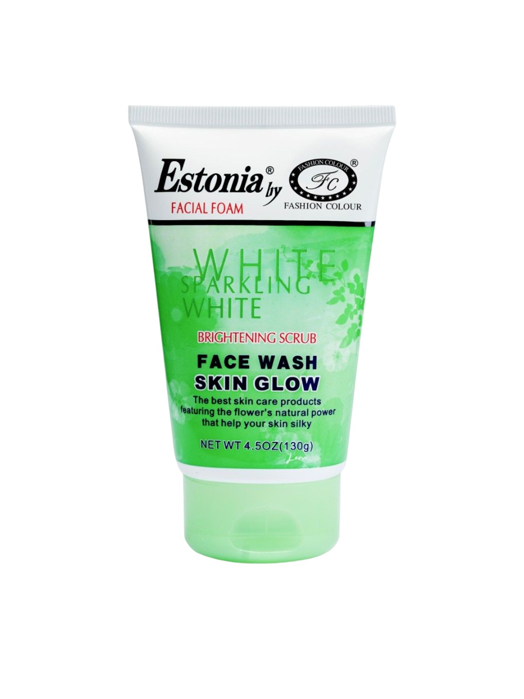 

Fashion Colour Estonia White Sparkling White Face Wash - 130 gm, Beige