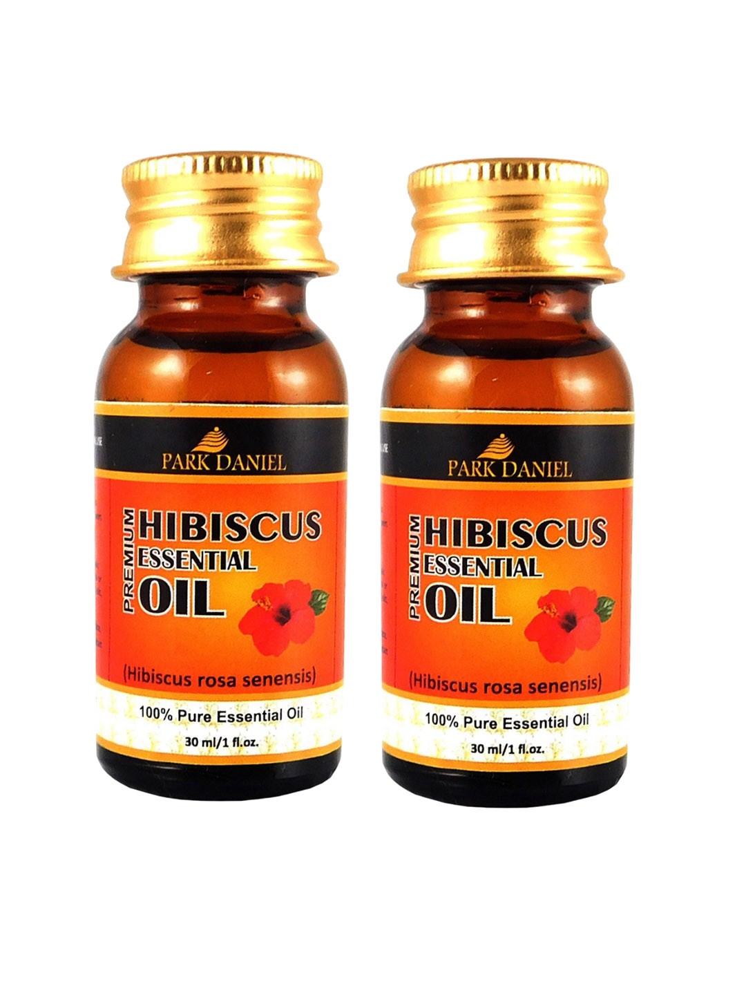 

Park Daniel Set Of 2 Premium Hibiscus Essential Oil - 30 ml Each, Transparent
