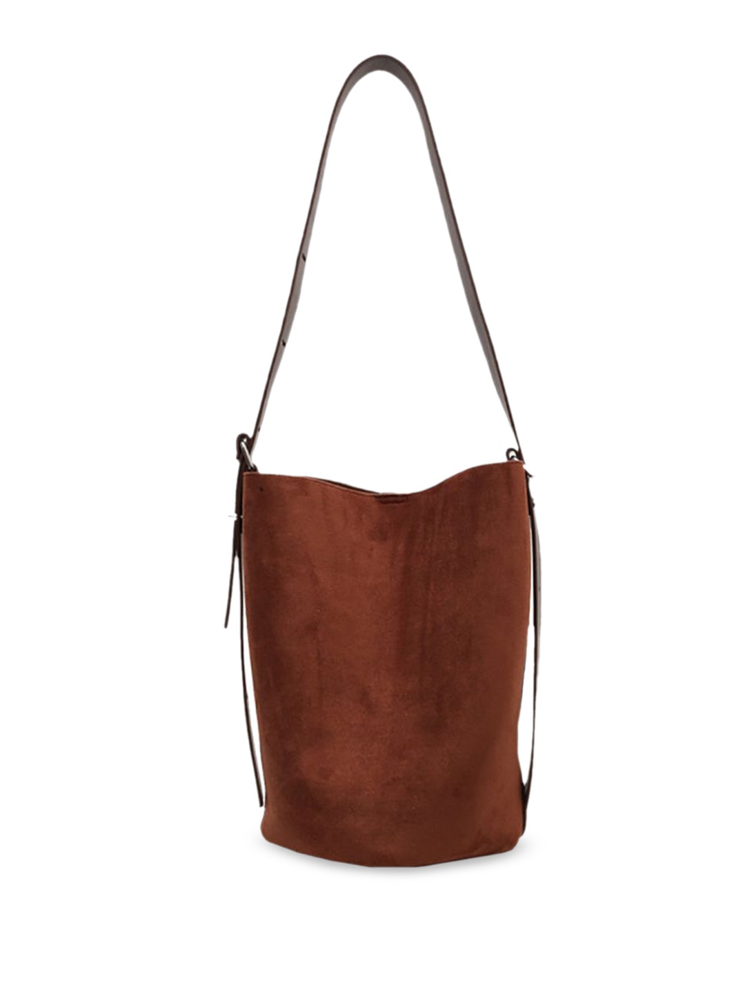 

StyleCast x Revolte Women Solid Shopper Tote Bag, Coffee brown