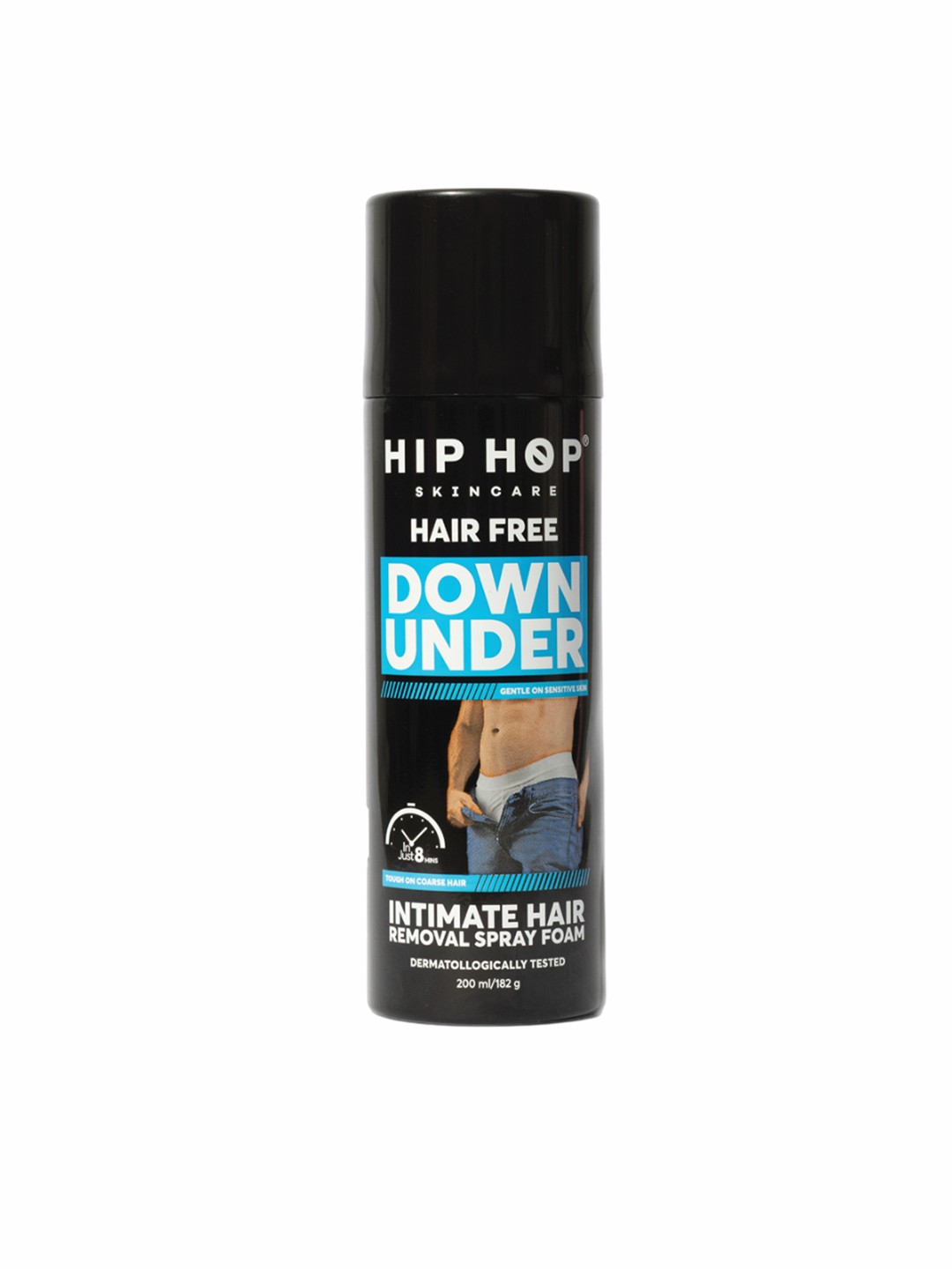 

HipHop Skincare Intimate Hair Removal Spray - 200 ml, Black
