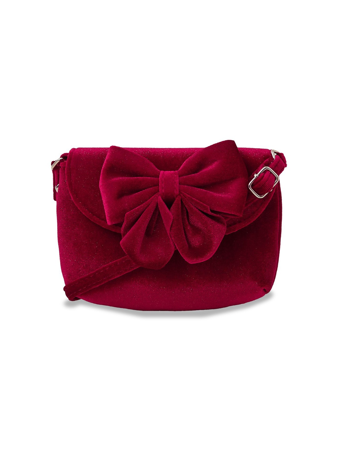 

Accessorize Embellished Structured Sling Bag, Red