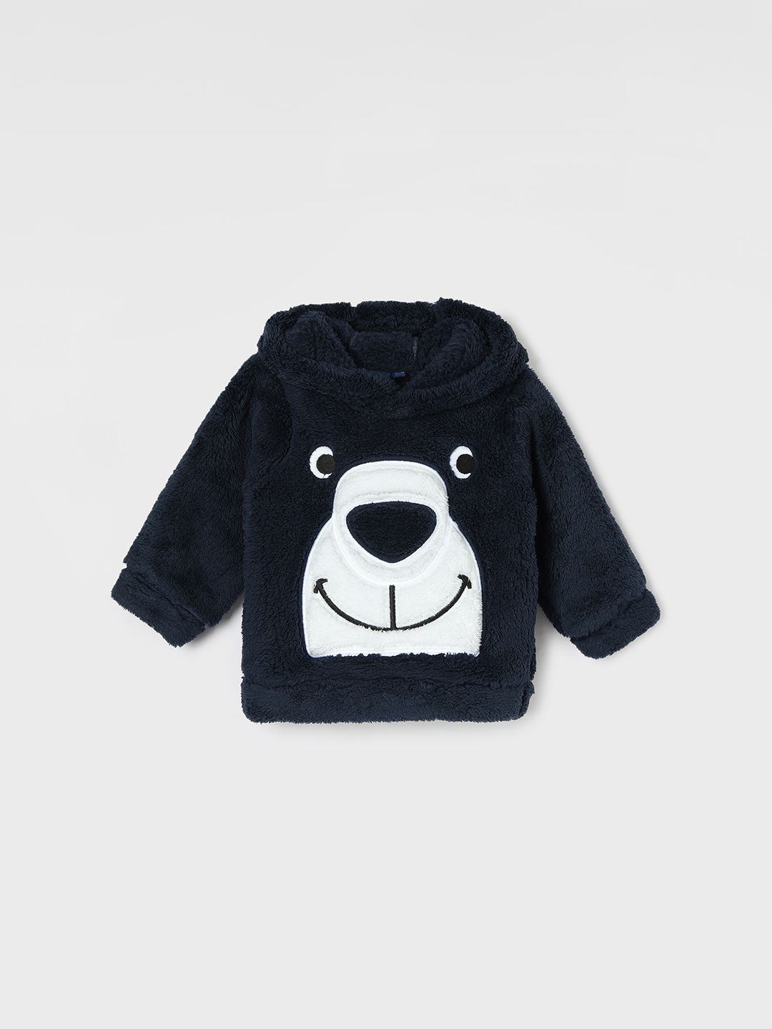 

Juniors by Lifestyle Boys Embroidered Hooded Sweatshirt, Blue