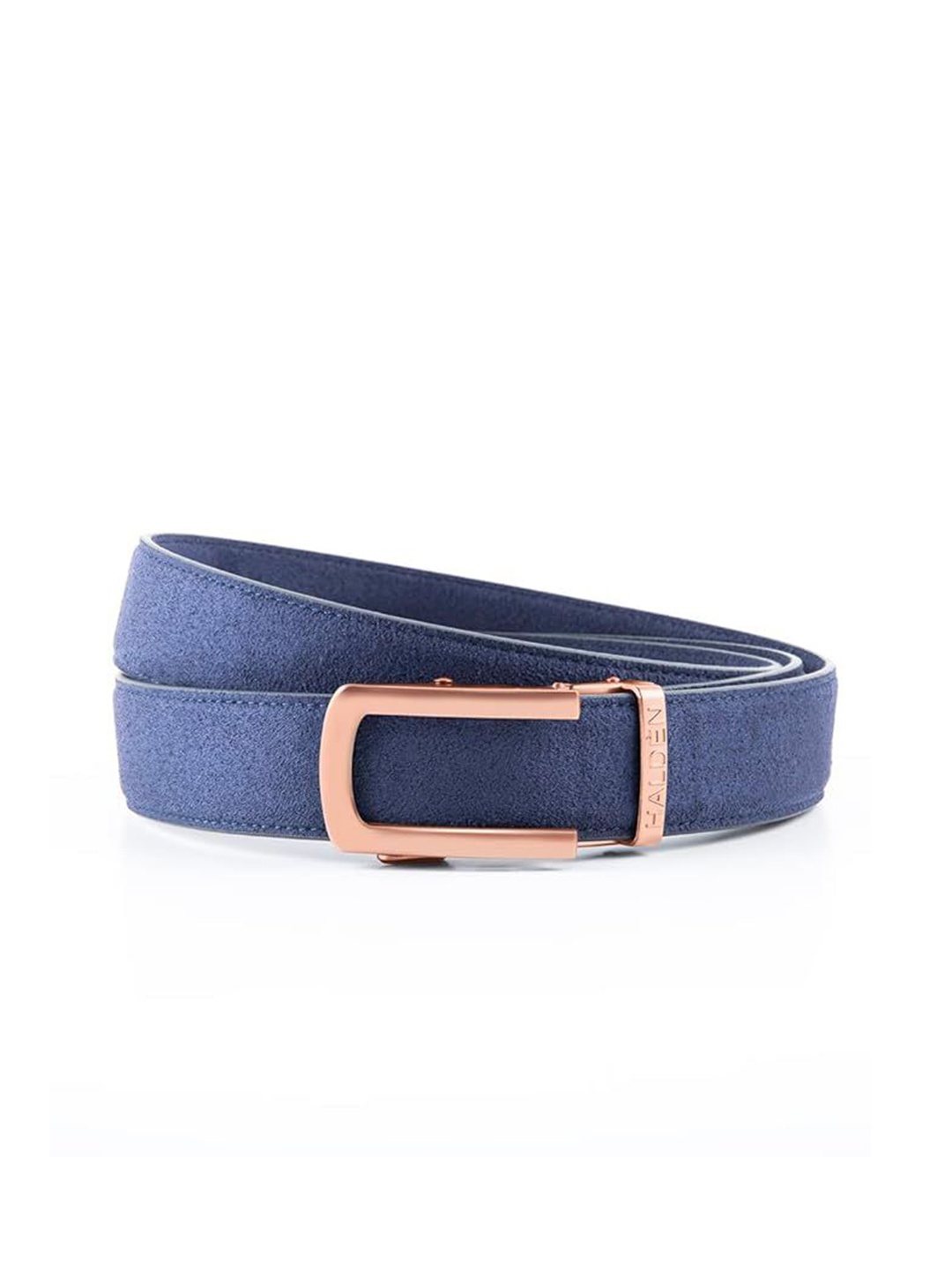 

HALDEN Men Leather Belt, Blue
