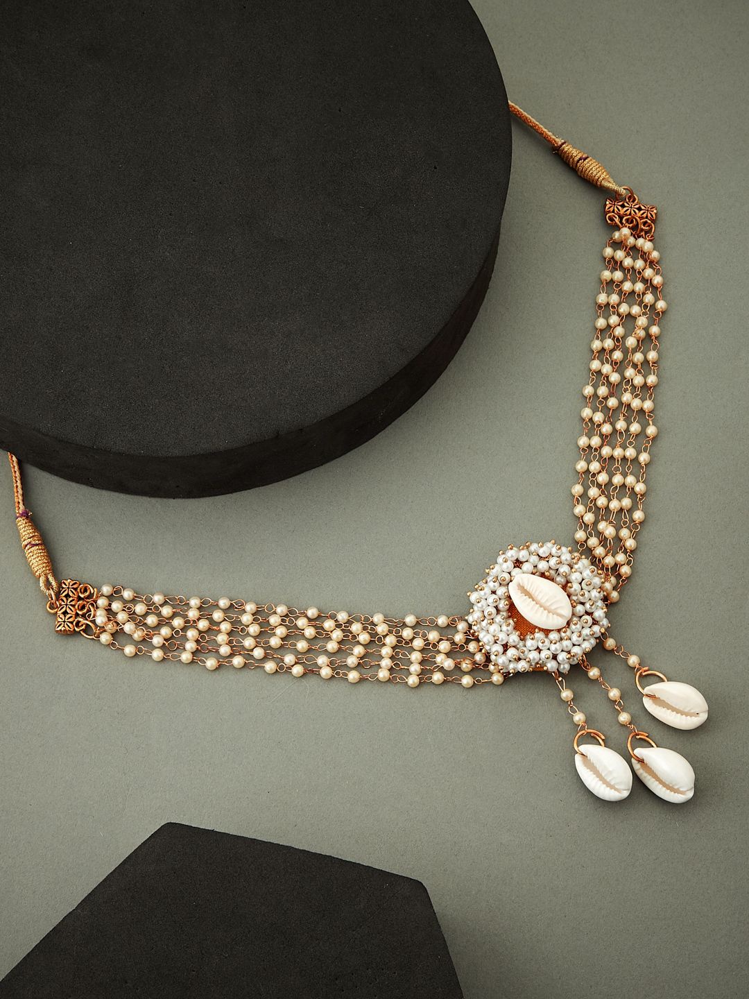 

ATIBELLE Brass Gold-Plated Necklace