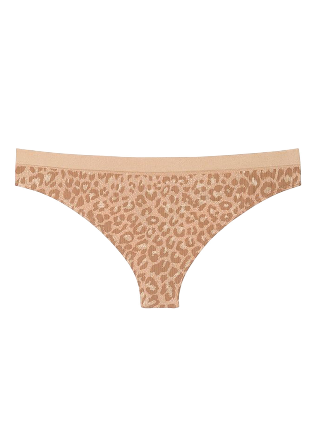 

Victoria's Secret Women Animal Printed Thong Briefs112508346GT8, Beige