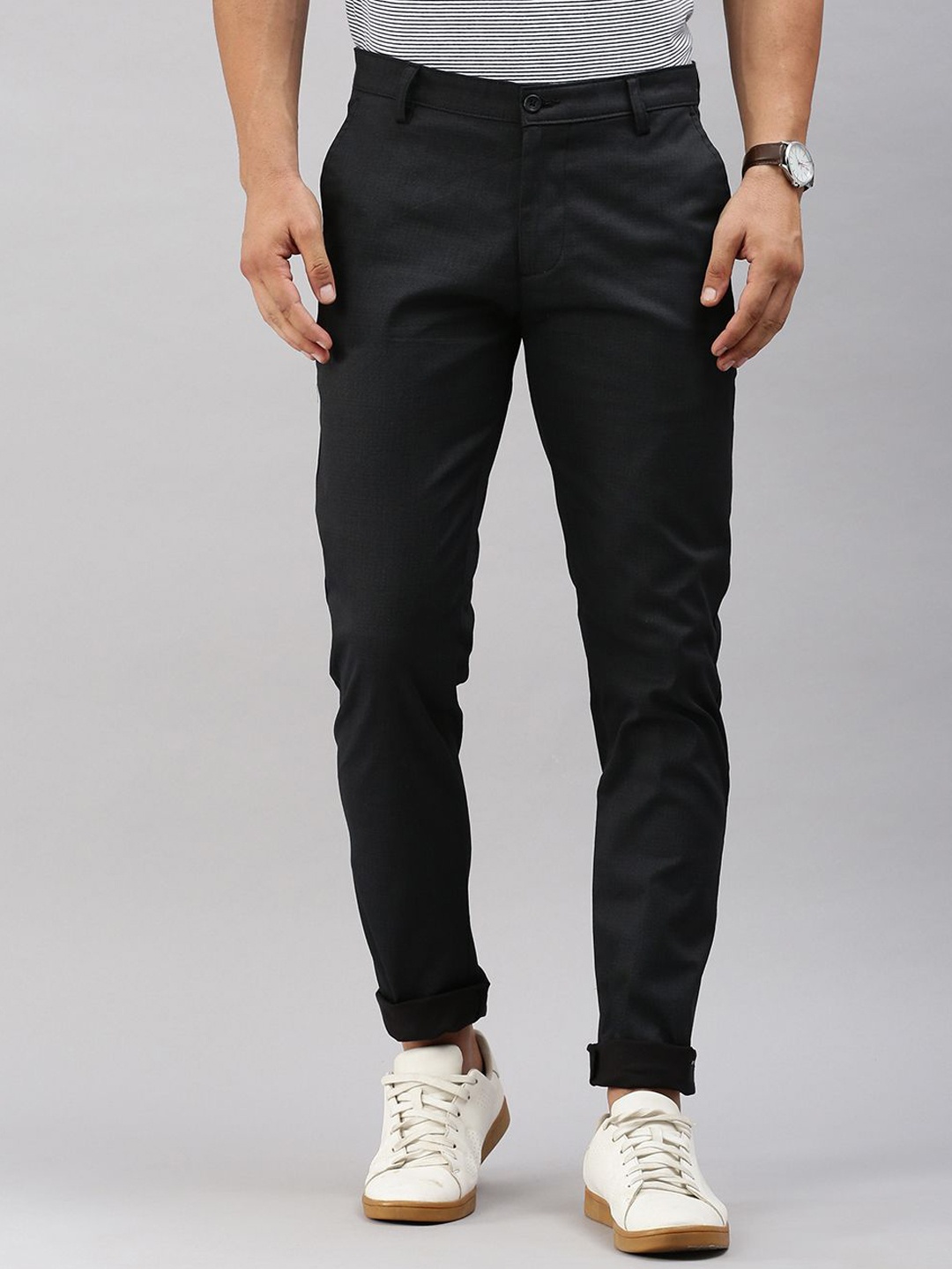 

Classic Polo Men Slim Fit Trouser, Black