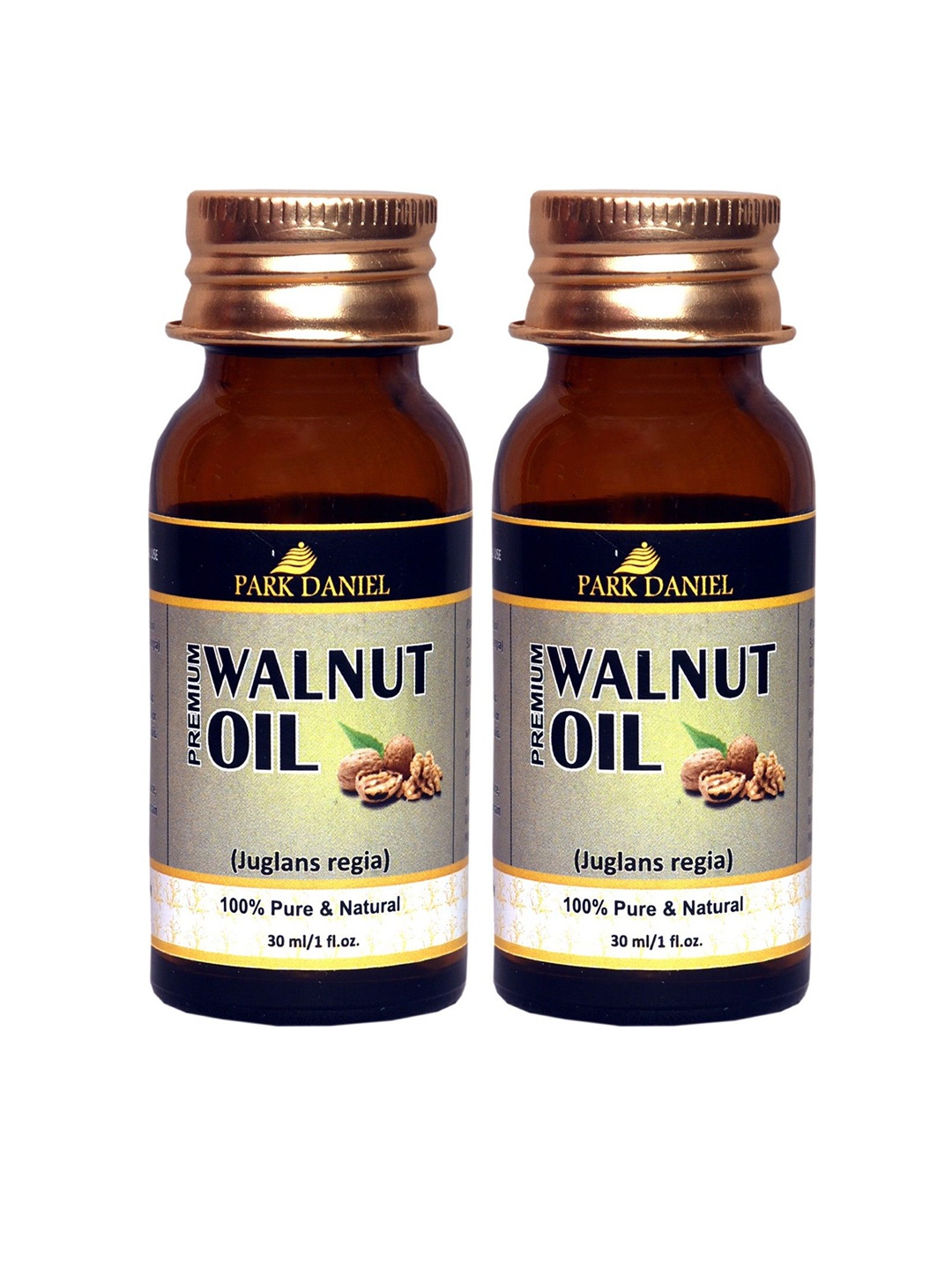 

Park Daniel Set Of 2 Premium Natural Walnut Oil For Skin & Hair- 30 ml Each, Transparent