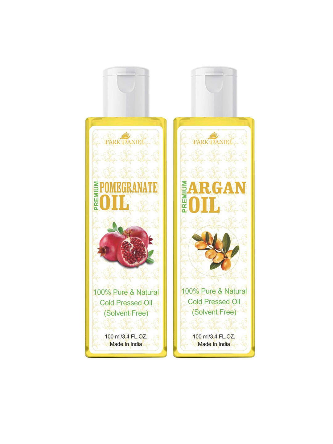 

Park Daniel Premium Pomegranate Oil With Argan Oil - 100 ml Each, Transparent