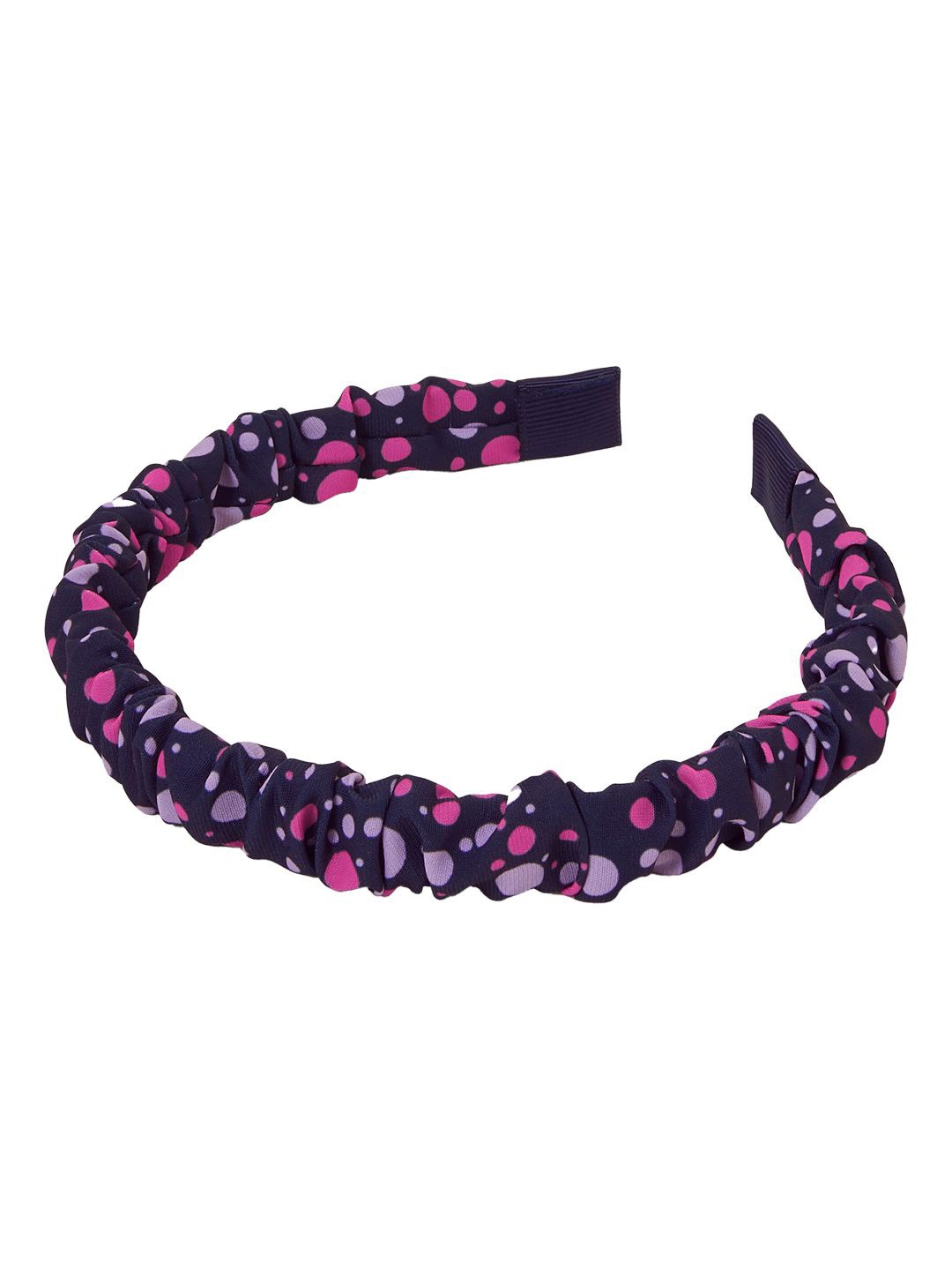 

Accessorize Girls Spotty Headband, Navy blue