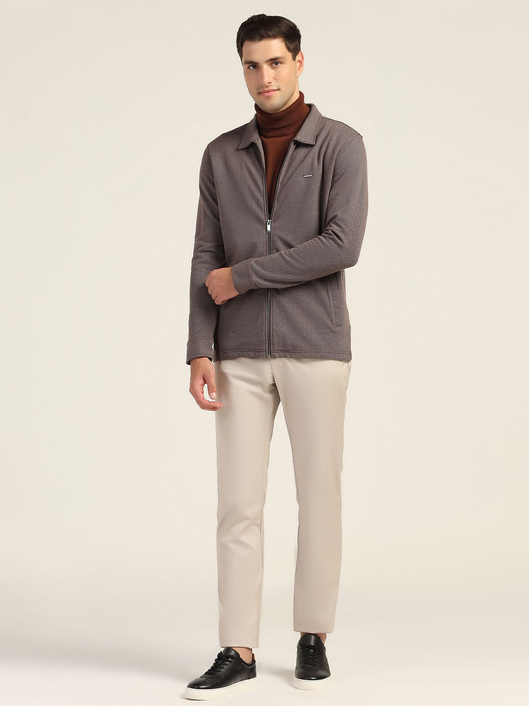 

Blackberrys Men Cotton Sweatshirt, Brown