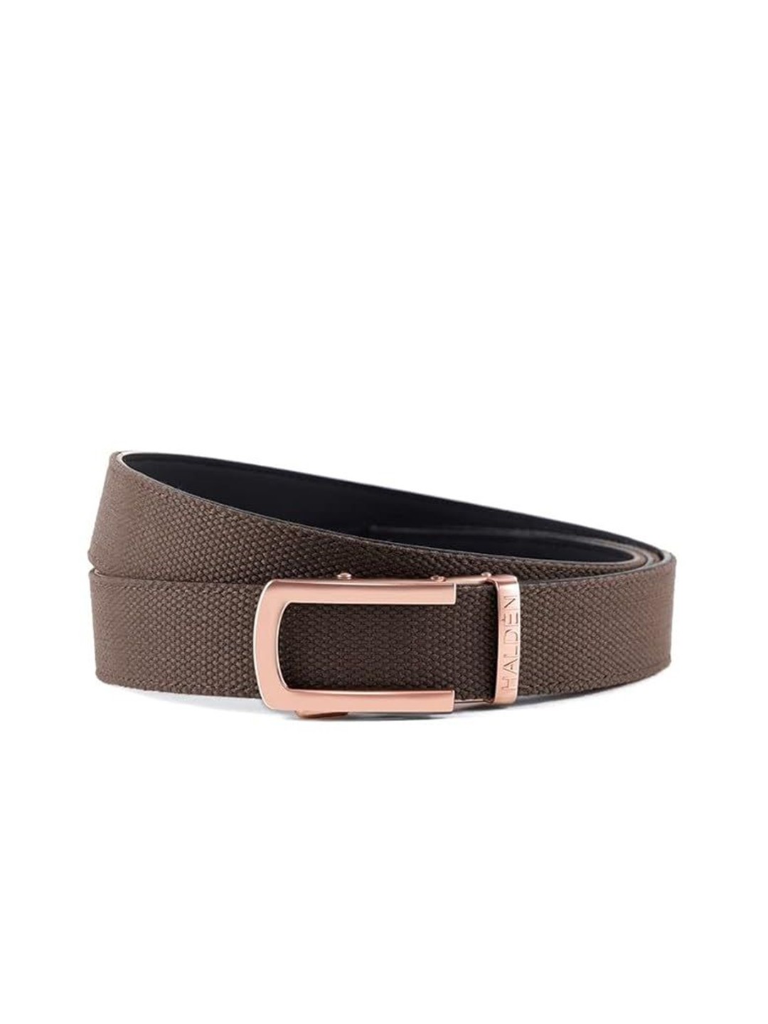 

HALDEN Men Leather Belt, Brown