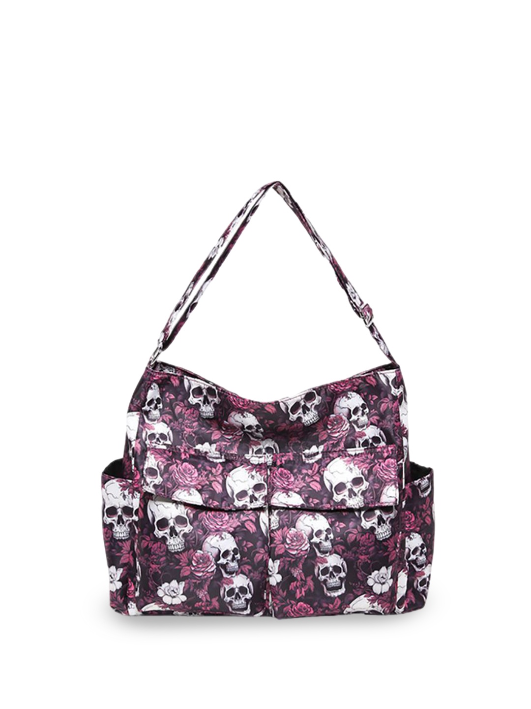 

StyleCast x Revolte Women Graphic Printed Shopper Shoulder Bag, Pink