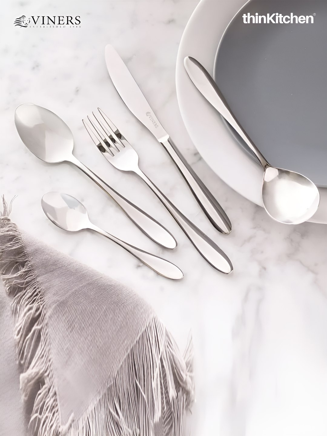 

Viners Steel Stainless Steel Cutlery Set of