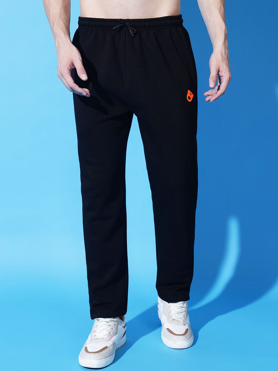 

GRIFFEL Men Regular Fit Track Pants, Black