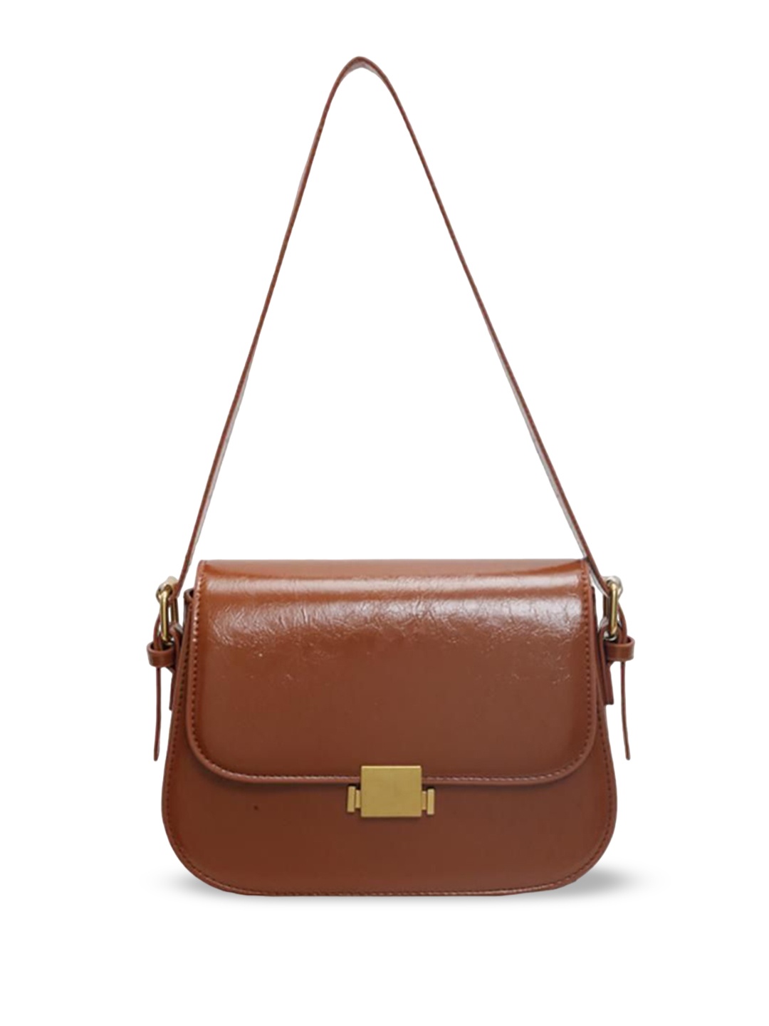 

StyleCast x Revolte Women Solid Shopper Shoulder Bag, Brown