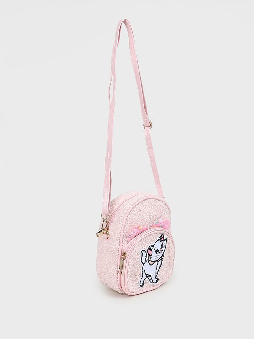 

Ginger by Lifestyle Women Embellished Crossbody Sling Bag, Pink