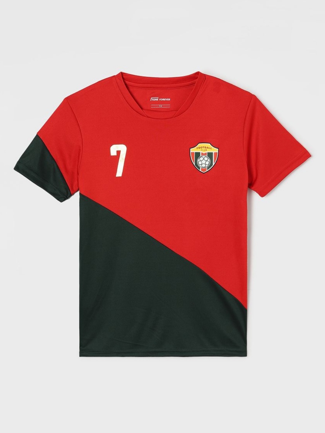 

Fame Forever by Lifestyle Boys Football T Shirt, Red