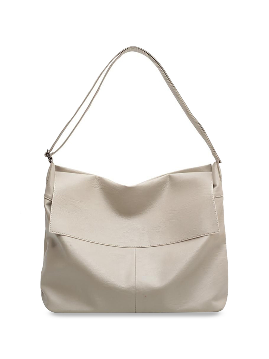 

StyleCast x Revolte Women Solid Swagger Sling Bag, White