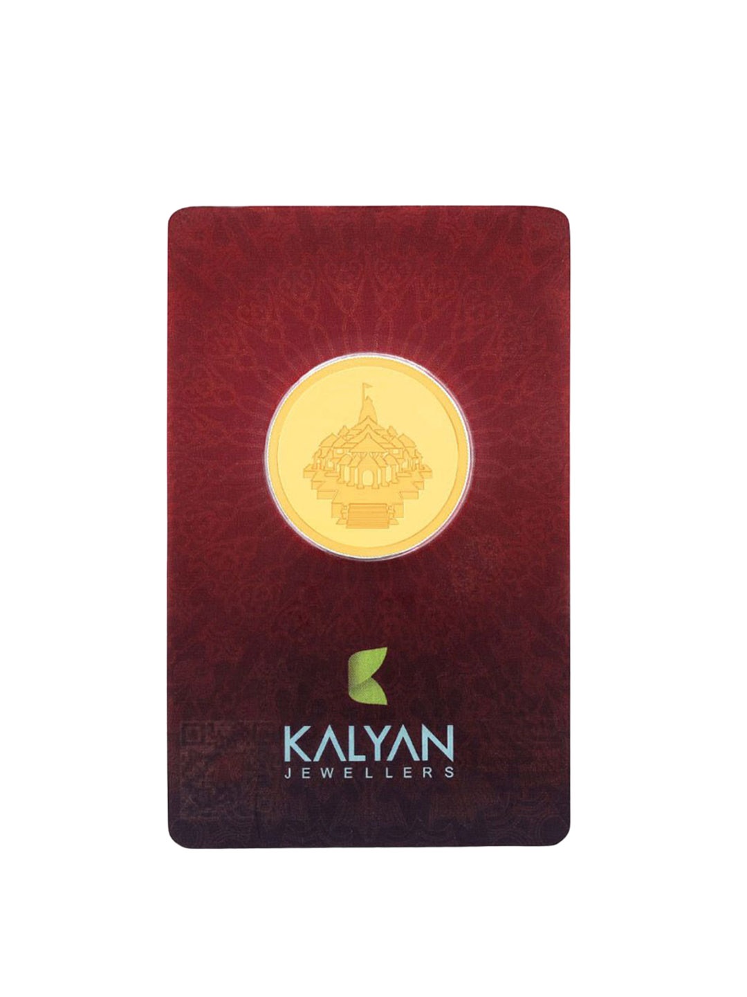 

Kalyan Jewellers 24K Gold Ayodhya Coin -10gm