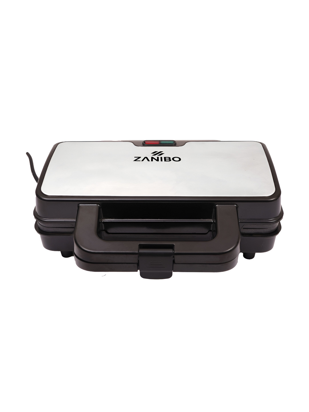 

ZANIBO Black & White Textured 2-Slices Non Stick Sandwich Maker