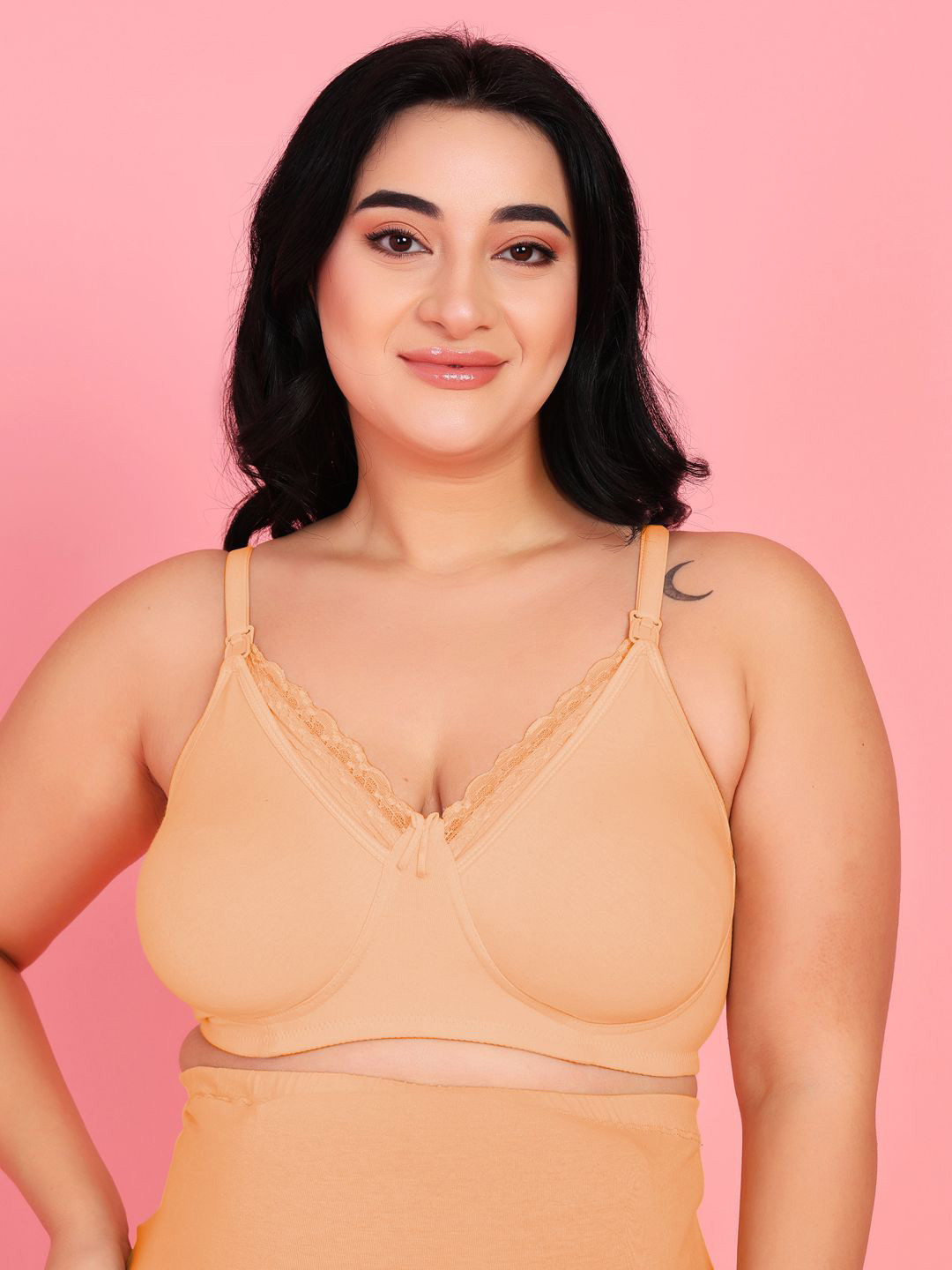 

Da Intimo Women Non Padded Full Coverage Bra, Orange