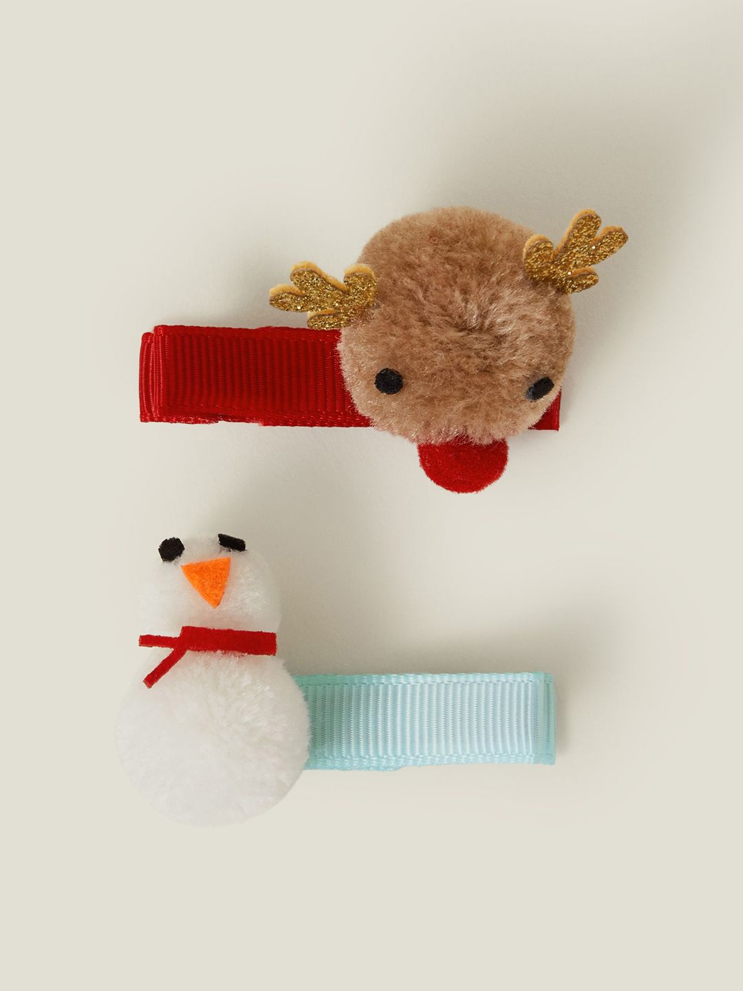 

Accessorize Girls Set Of 2 Alligator Hair Clip, Blue