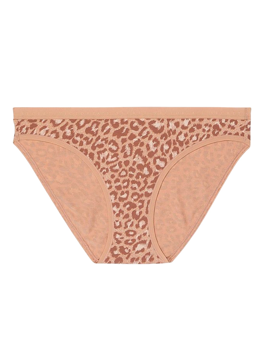

Victoria's Secret Women Animal Printed Mid-Rise Bikini Briefs-112448556GS6, Brown