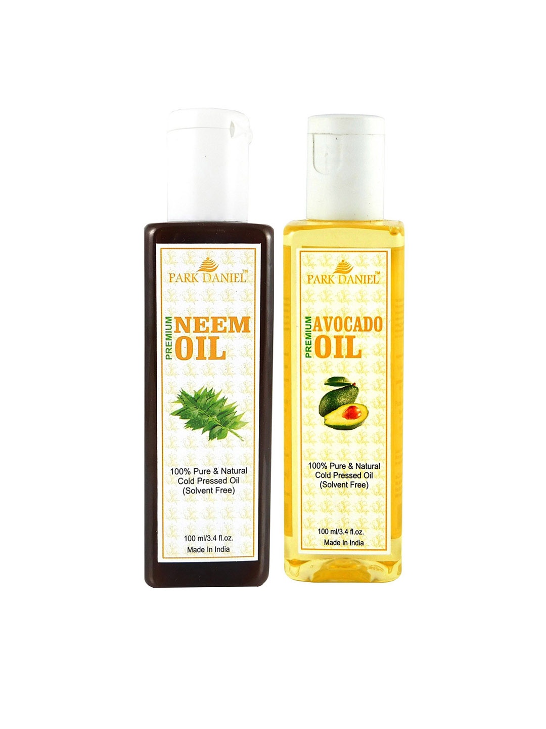 

Park Daniel Set Of 2 Neem Oil With Avocado Oil - 100 ml Each, Transparent