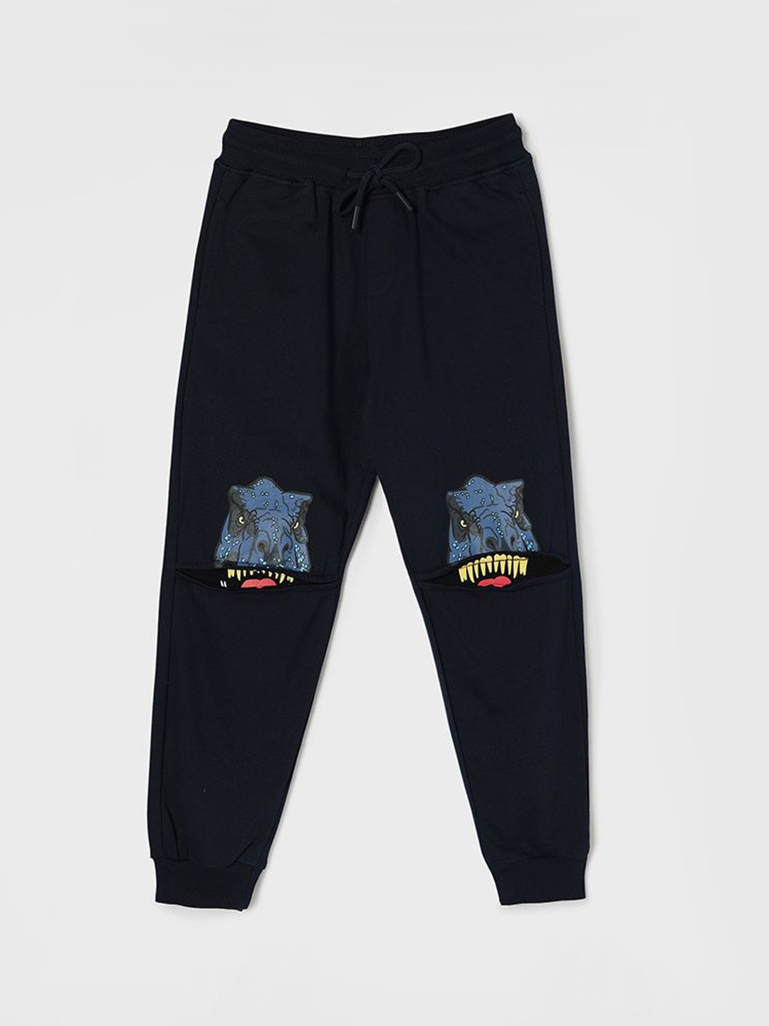 

Fame Forever by Lifestyle Boys Graphic Printed Cotton Mid-rise Jogger, Black