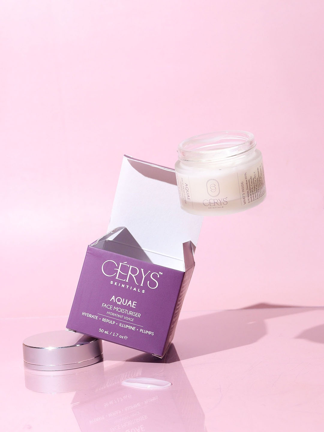 

CERYS SKINTIALS AQUAE Face Moisturiser With Vitamin F - 50 ml, Nude