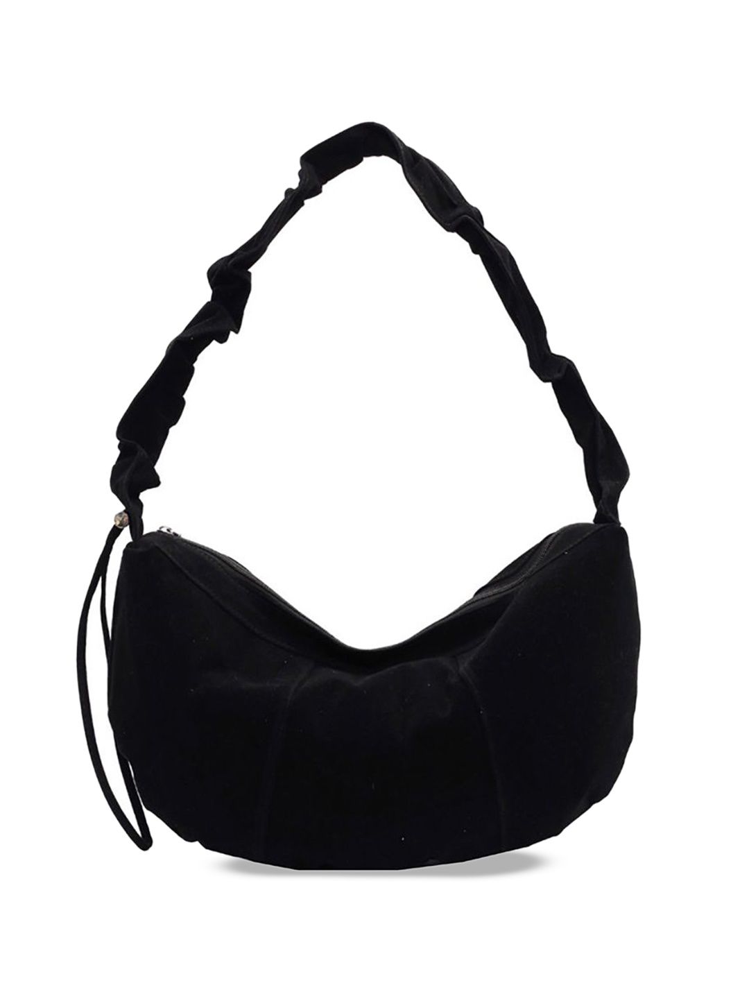 

StyleCast x Revolte PU Half Moon Sling Bag, Black
