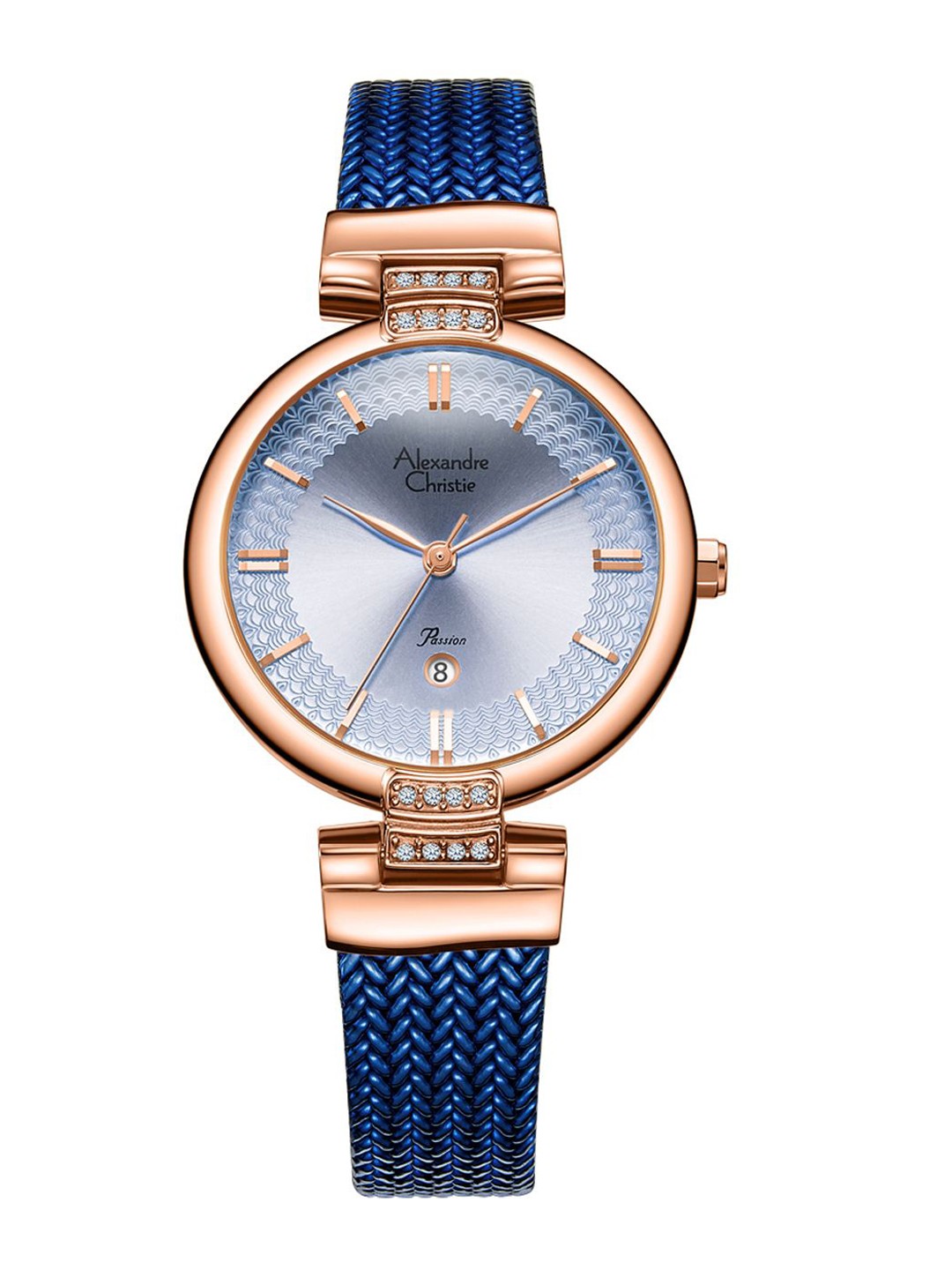 

Alexandre Christie Women Dial & Stainless Steel Straps Analogue Watch 2757LDBURBU, Blue