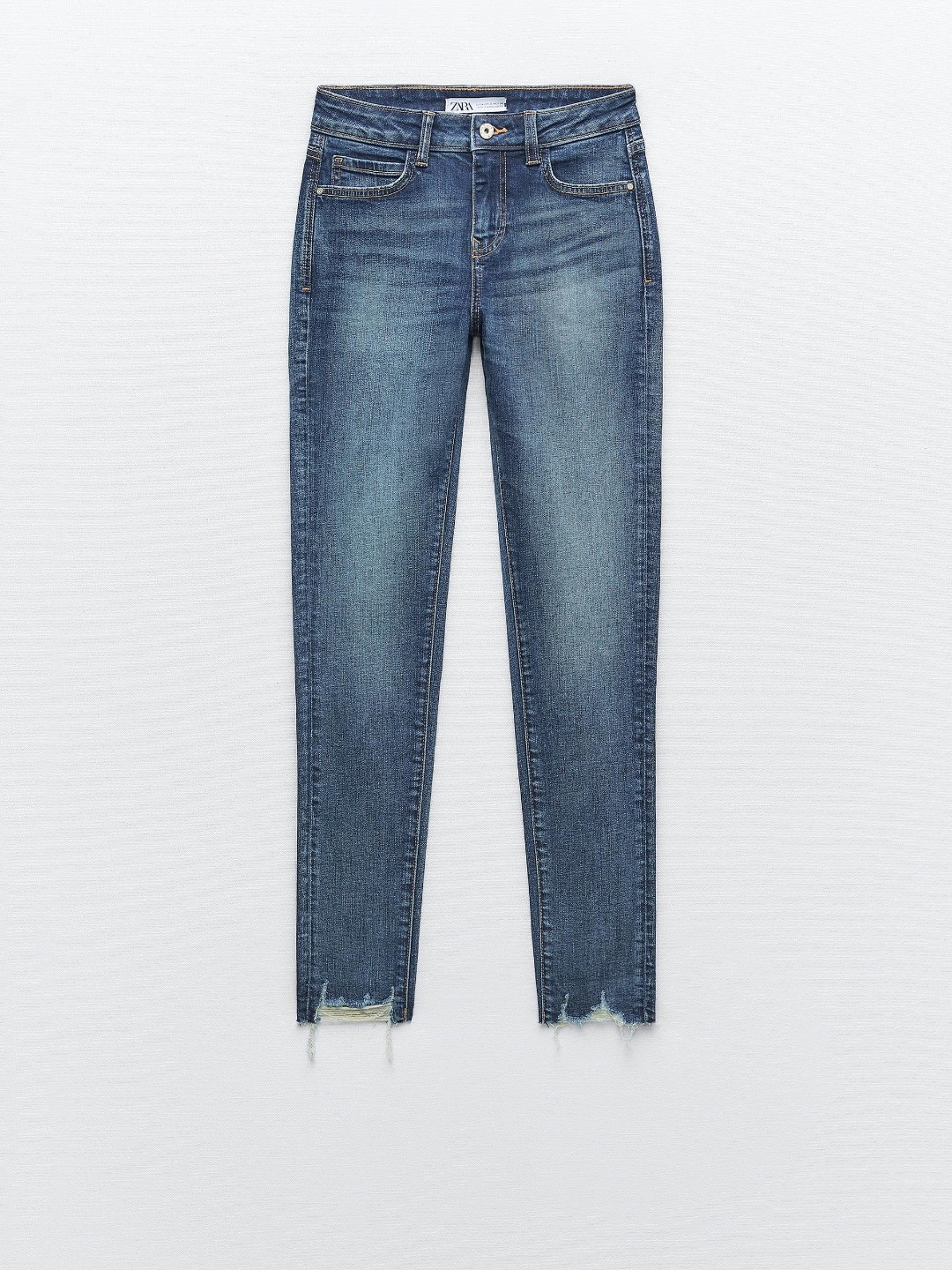 

ZARA Women Navy Blue Trousers