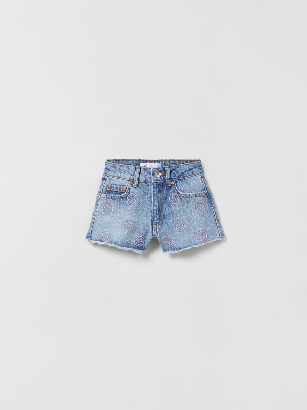 

ZARA Girls Blue Shorts