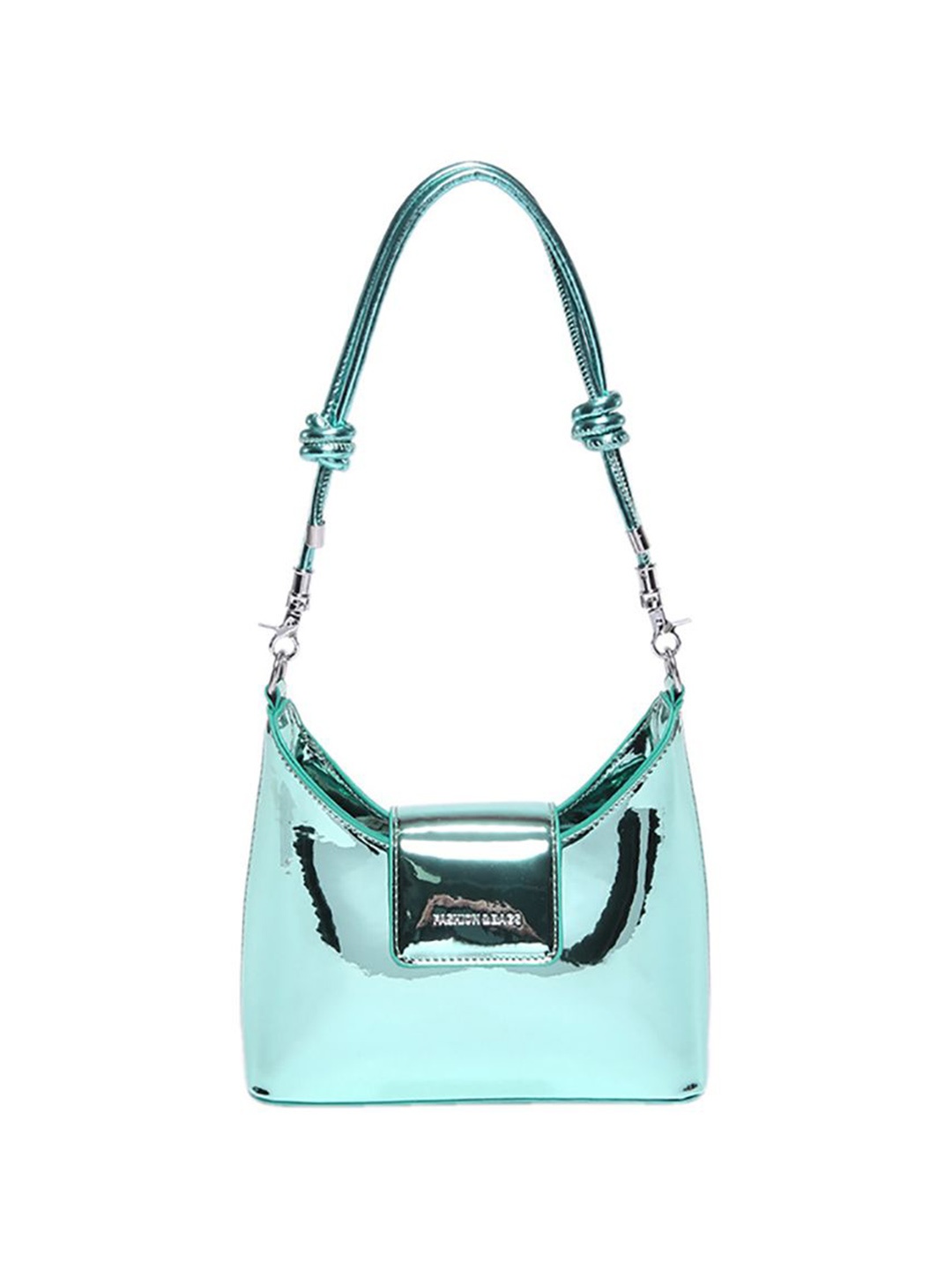 

StyleCast x Revolte Women Solid Structured Sling Bag, Green