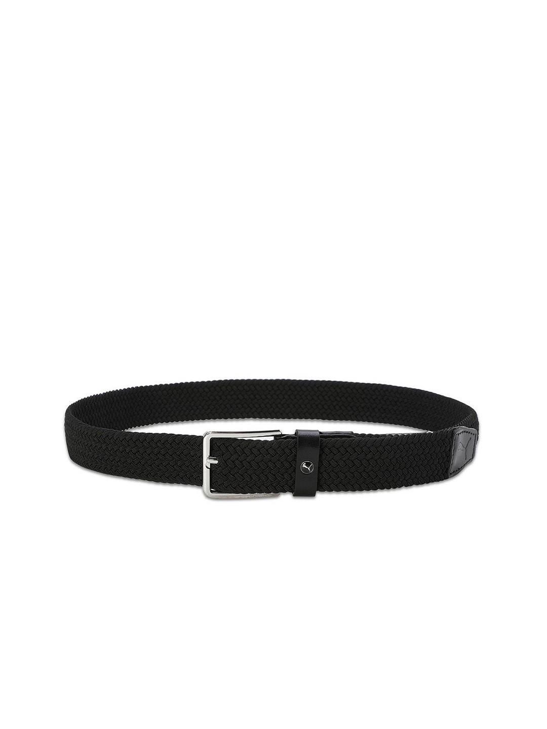 

Puma Unisex Braided Webbing Belt, Black